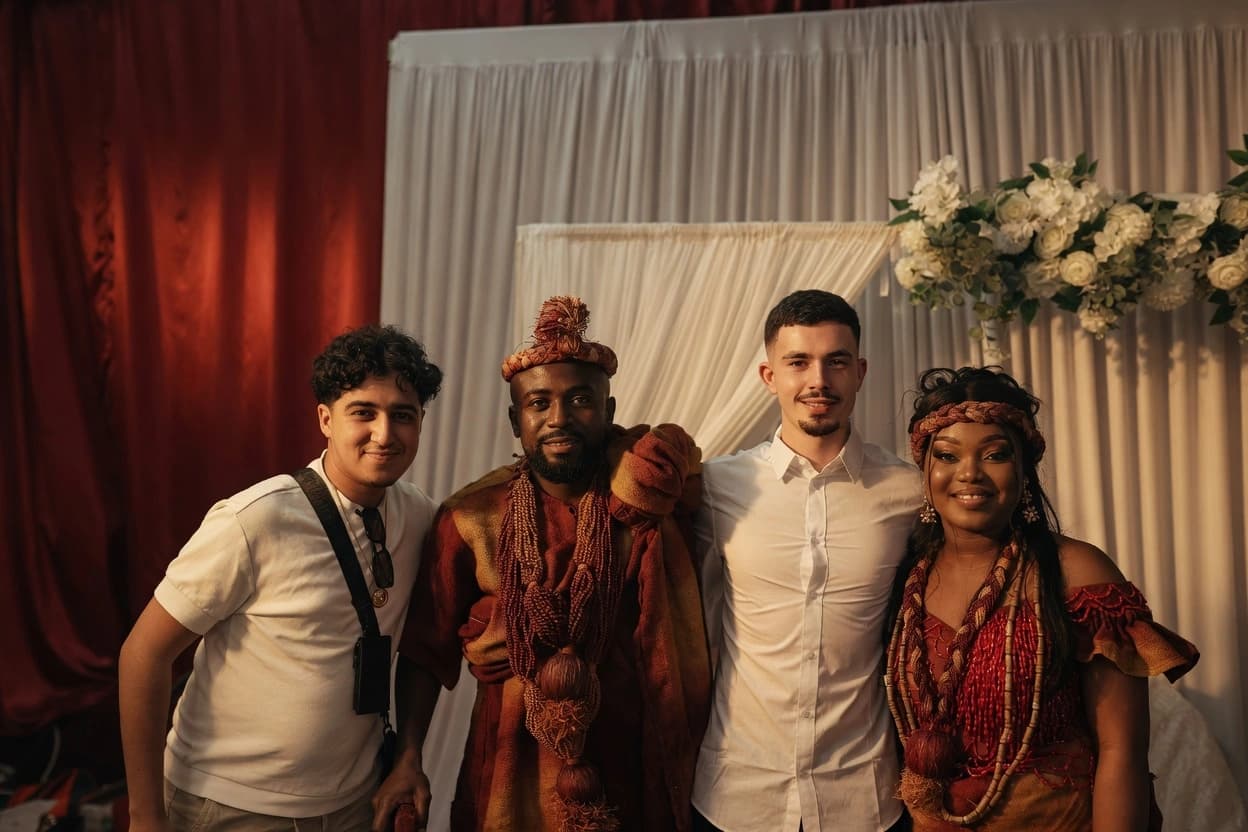 Mariage B&B — ambiance